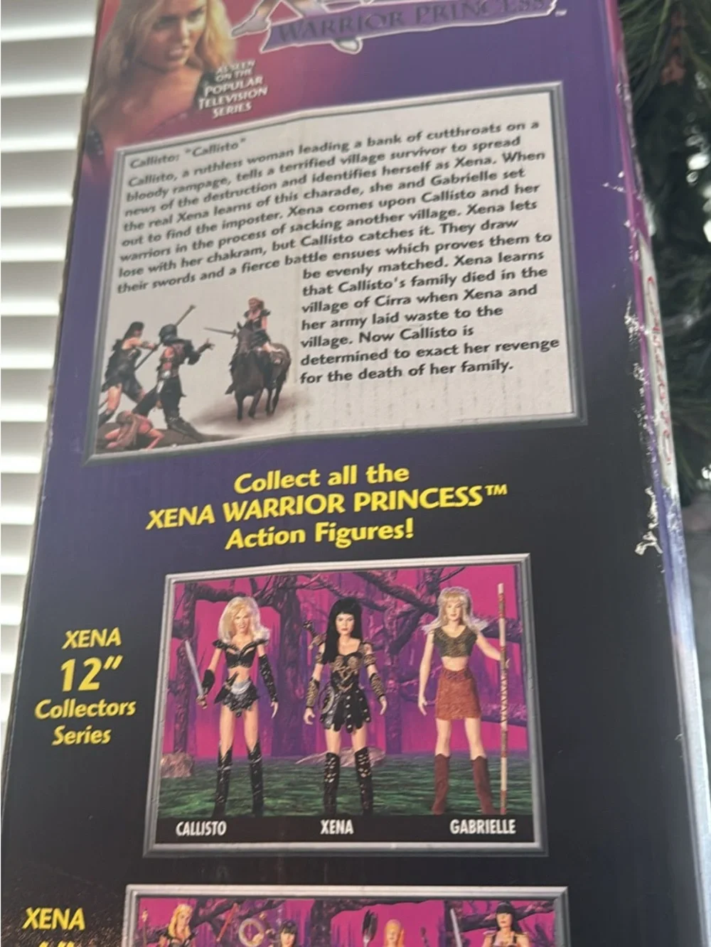 Xena Warrior Princess Blonde Doll in Black Outfit